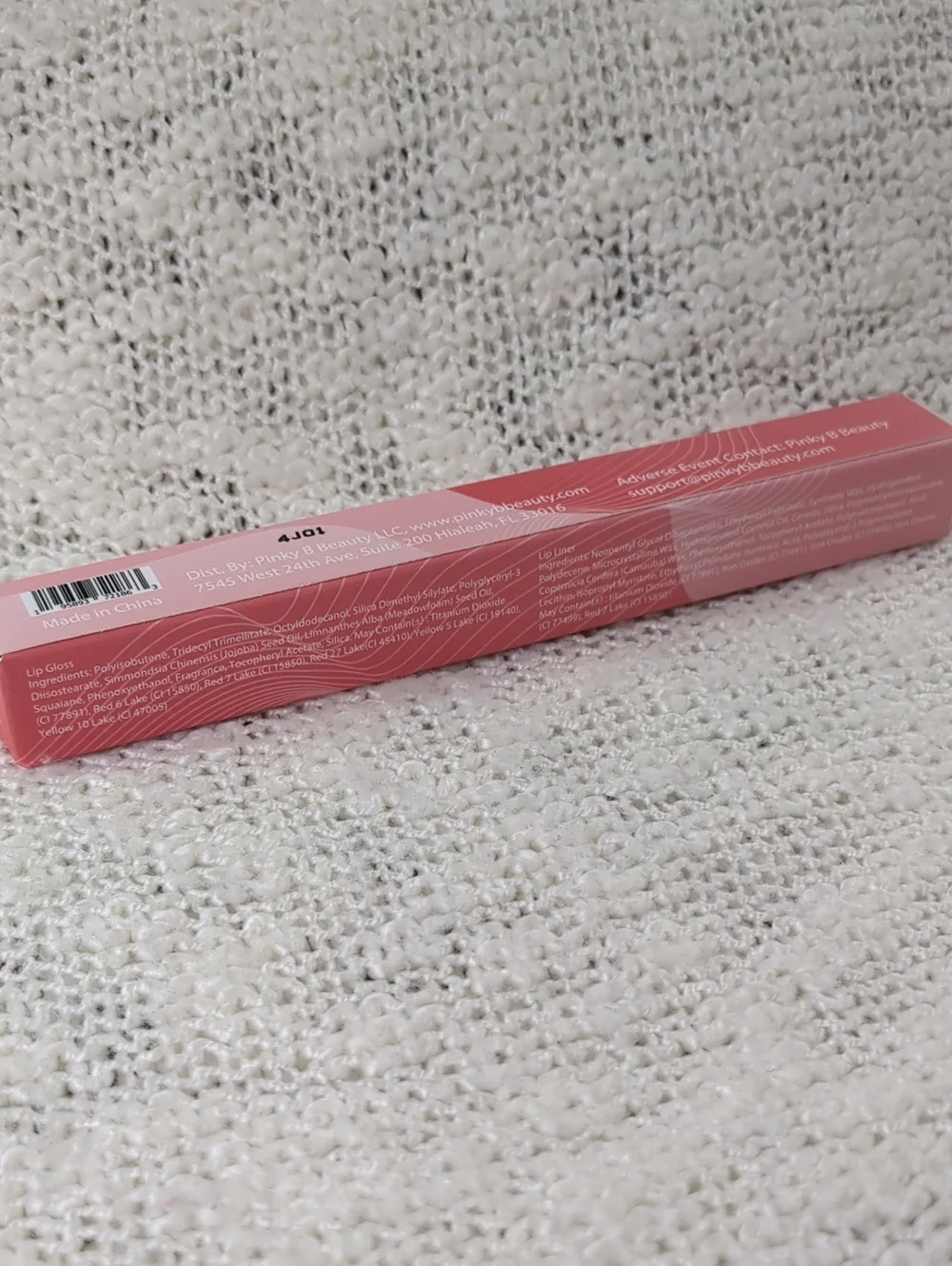 Pinky B Beauty The Perfect Lip Combo in Open Heart, 4ml/(4.2ml/0.14fl oz)